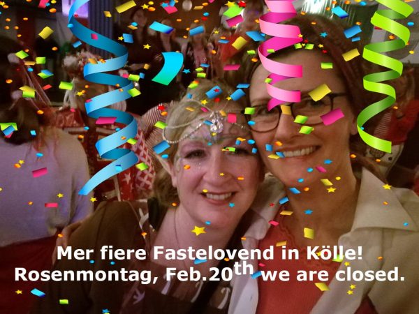 Mer fiere Fastelovend in Kölle